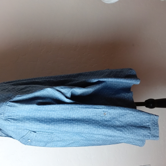 Lane Bryant Denim Shirt - Picture 3 of 6